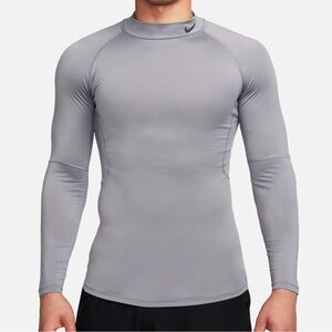 NWT Men's Nike Pro Dri-FIT Fitness Mock-Neck Long-Sleeve Top, Size Medium